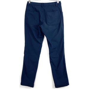 Lululemon ABC Slim Pants Warpstreme Navy Blue